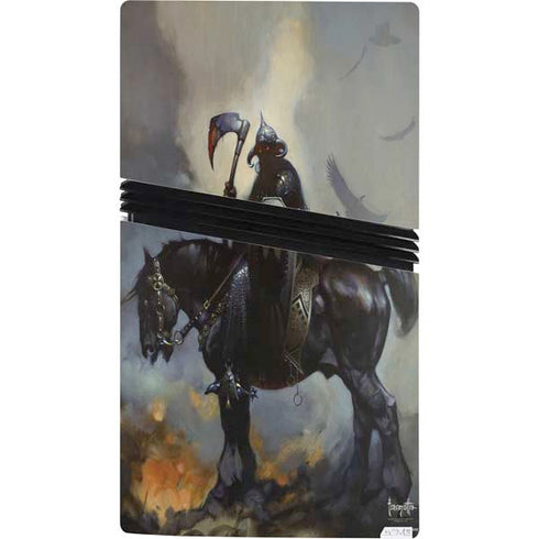 Death Dealer on Horseback by Frazetta PS5 Pro Console Skin